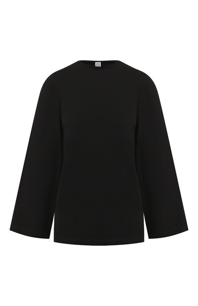 Женская хлопковый лонгслив TOTEME, арт. ESPERA L0NG SLEEVE 193-440-770
