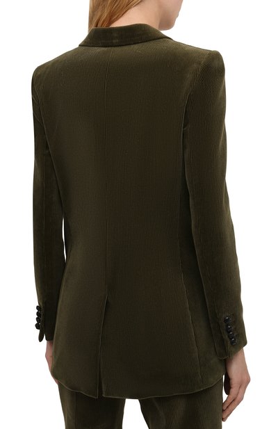 Вельветовый жакет SAINT LAURENT, арт. 660934/Y107T, фото 4