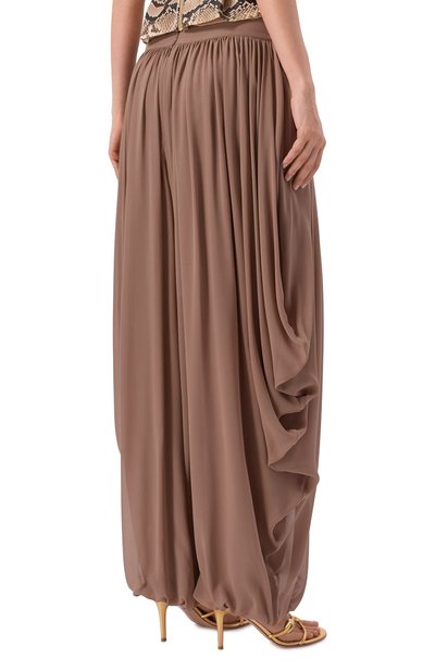 Шелковые брюки ELIE SAAB, арт. P0199NS26/SI001, фото 4
