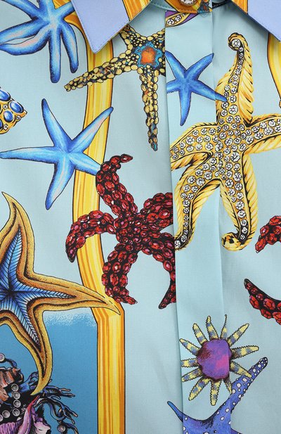 Хлопковая рубашка VERSACE, арт. A88869/1F00963, фото 5