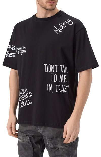 Хлопковая футболка COMME DES FUCKDOWN, арт. CFABM01552, фото 3