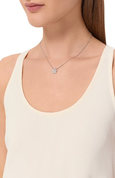 Колье ariana grande x swarovsky SWAROVSKI серебряного цвета по цене 19850 руб., арт. 5755817, фото 2 Колье ariana grande x swarovsky SWAROVSKI, арт. 5755817, фото 2