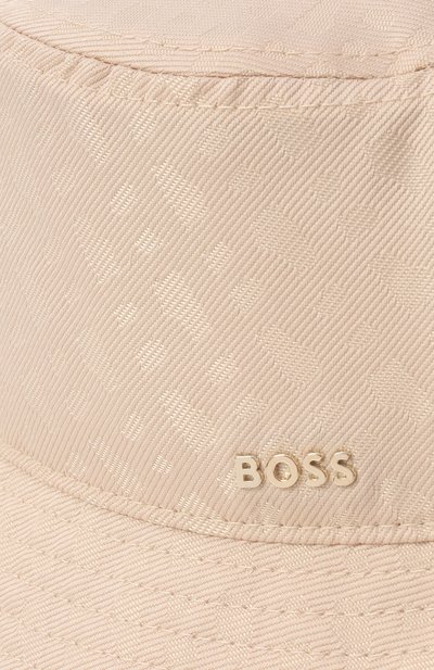 Панама BOSS бежевого цвета по цене 8400 руб., арт. 50533383, фото 3 Панама BOSS, арт. 50533383, фото 3