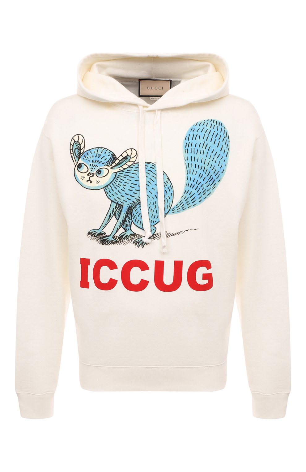 Хлопковое худи GUCCI, арт. 646953 XJDJR, фото 1