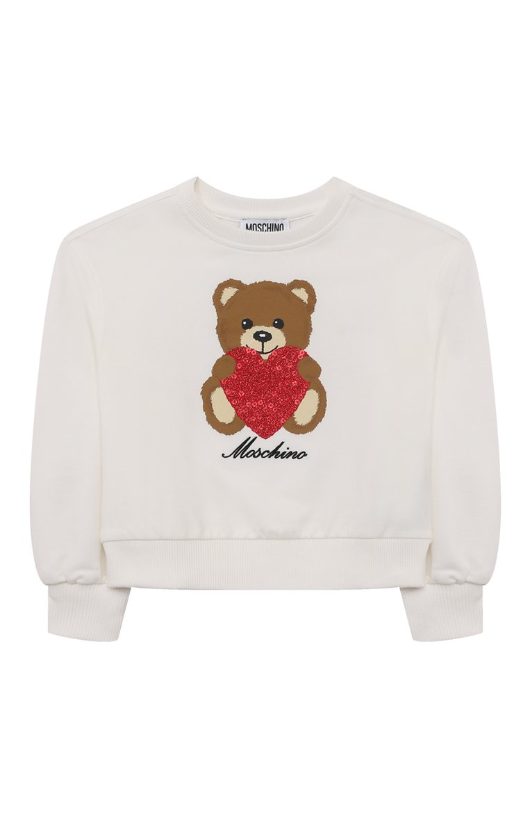 Хлопковый свитшот MOSCHINO, арт. HDF05E/LDA14/4A-8A, фото 1
