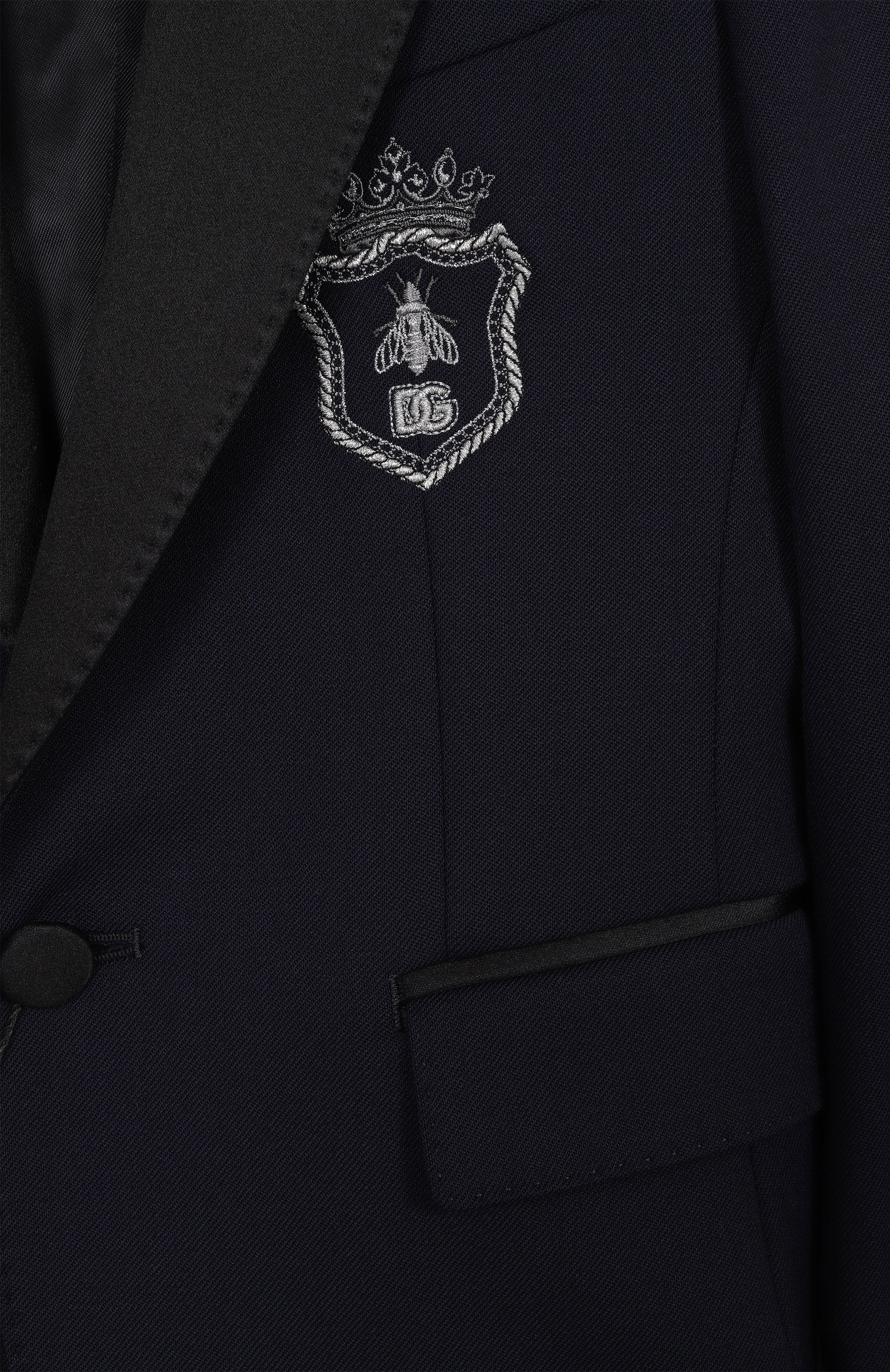 Шерстяной пиджак DOLCE & GABBANA, арт. L41J89/FUBE7, фото 3