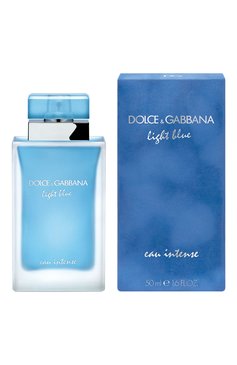 Парфюмерная вода light blue eau intense (50ml) DOLCE & GABBANA бесцветного цвета, арт. 8057971181346 | Фото 2 (Тип аромата: Цветочный, Фруктовый; Региональные ограничения белый список (Axapta Mercury): Не проставлено; Нос: Не проставлено; Тип продукта - парфюмерия: Парфюмерная вода; Ограничения доставки: flammable)