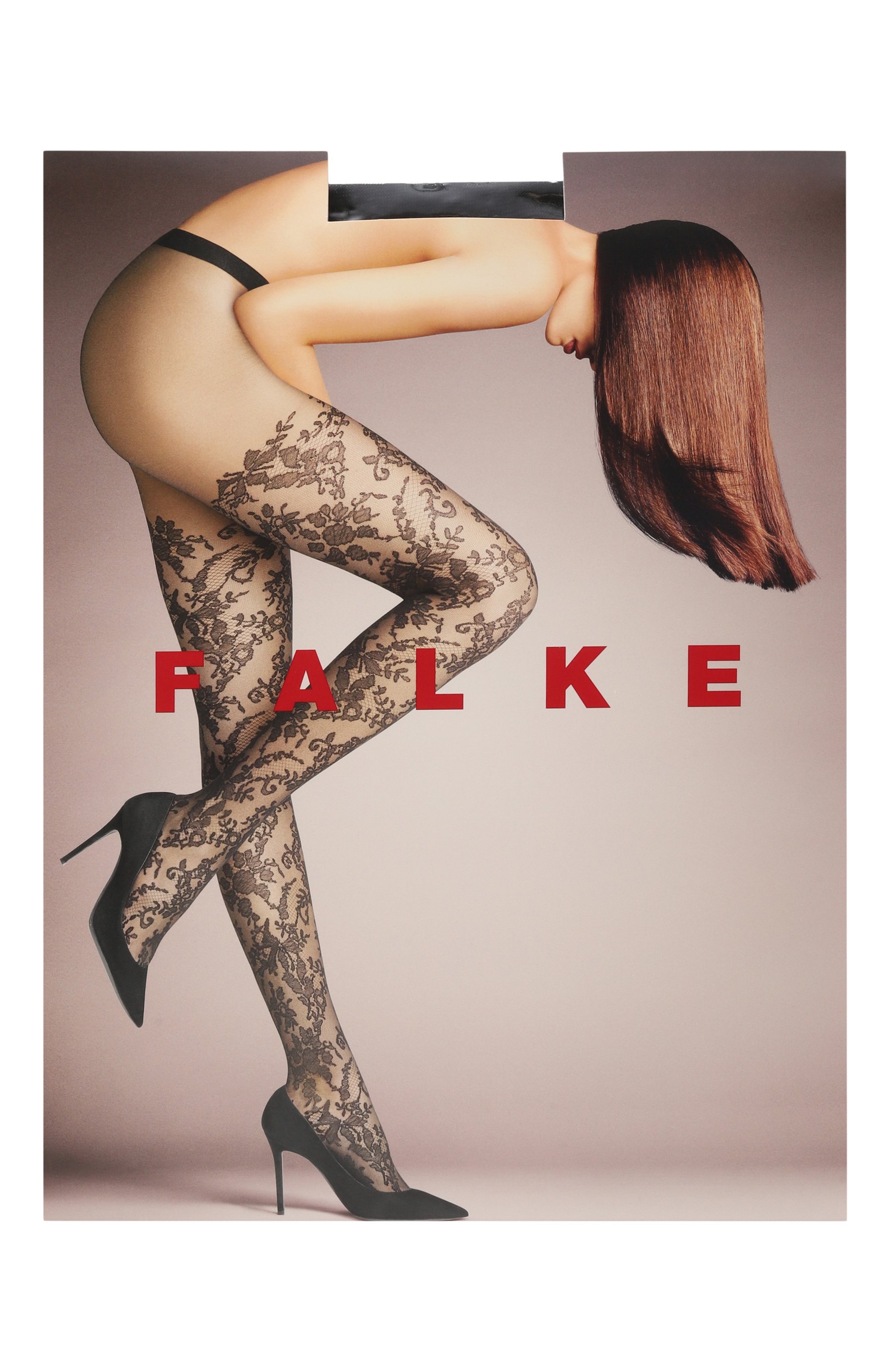 Колготки FALKE черного цвета по цене 4900 руб., арт. 42337, фото 1 Колготки FALKE, арт. 42337, фото 1