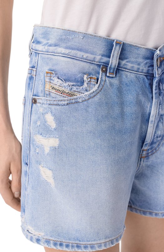 Джинсовые шорты De-Helios Diesel A22266/007DM Голубой  A22266/007DM Фото 5