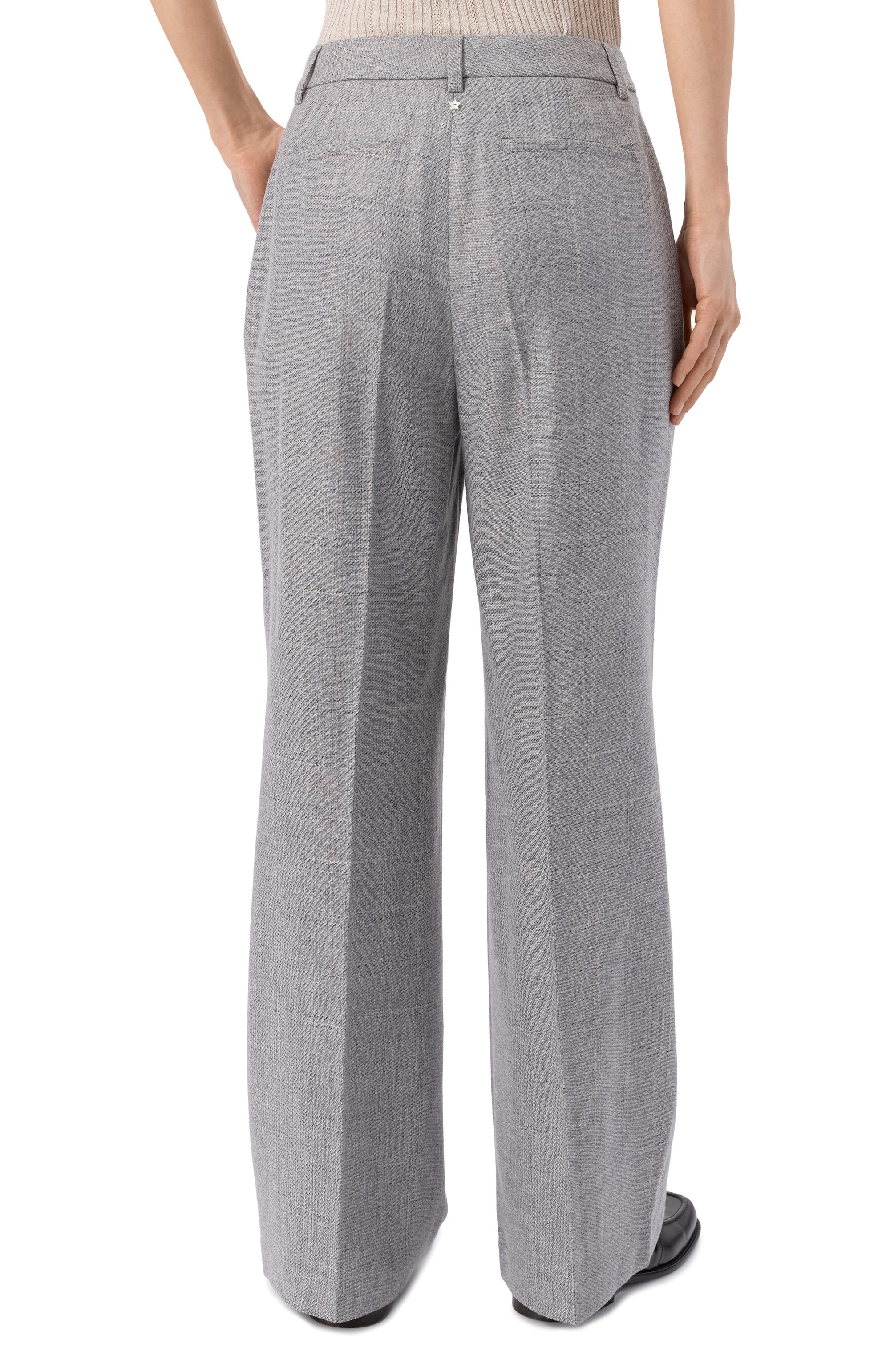 Брюки из шерсти и вискозы LORENA ANTONIAZZI, арт. PA01A/5024, фото 4