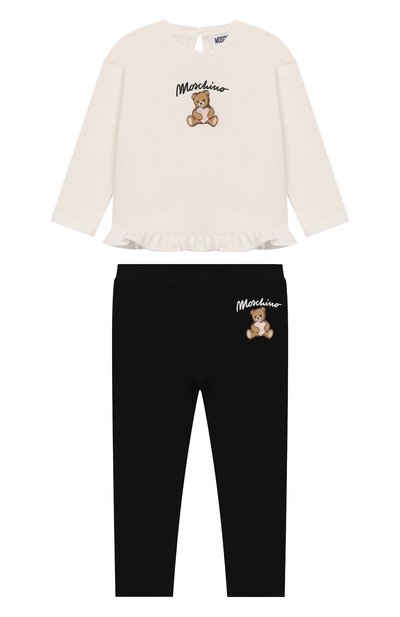 Комплект из лонгслива и брюк MOSCHINO, арт. MDK03C/LBA11