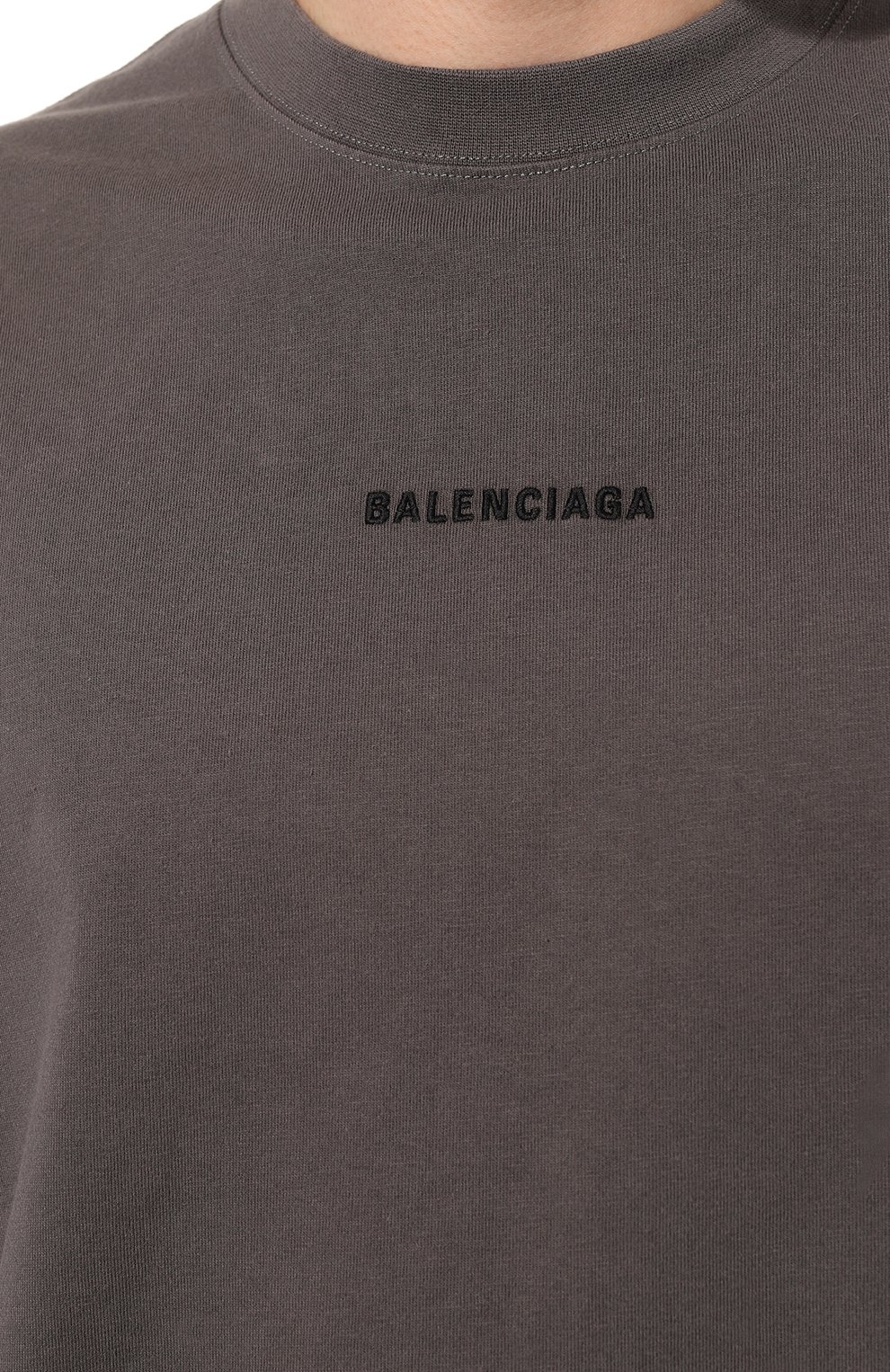 Хлопковая футболка BALENCIAGA, арт. 612966 TNVG9, фото 5