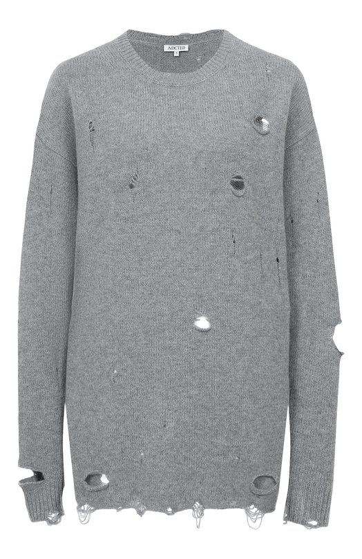 Свитер из шерсти и кашемира Addicted AD1004 Серый AD1004