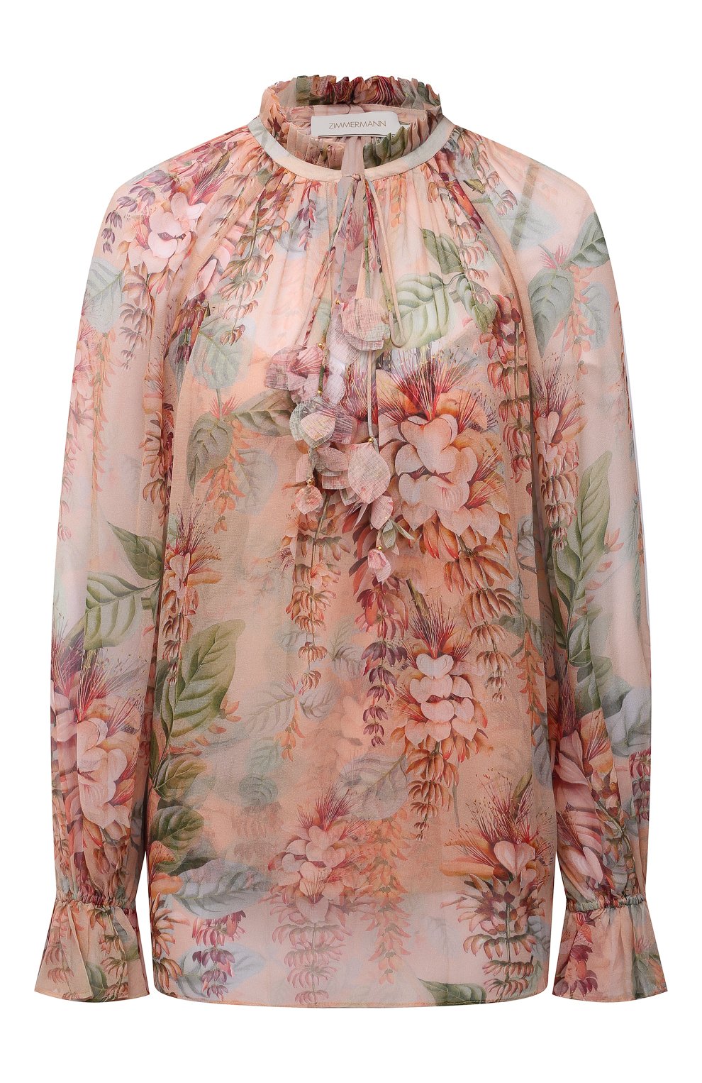 Шелковая блузка ZIMMERMANN, арт. 1345TCAN, фото 1