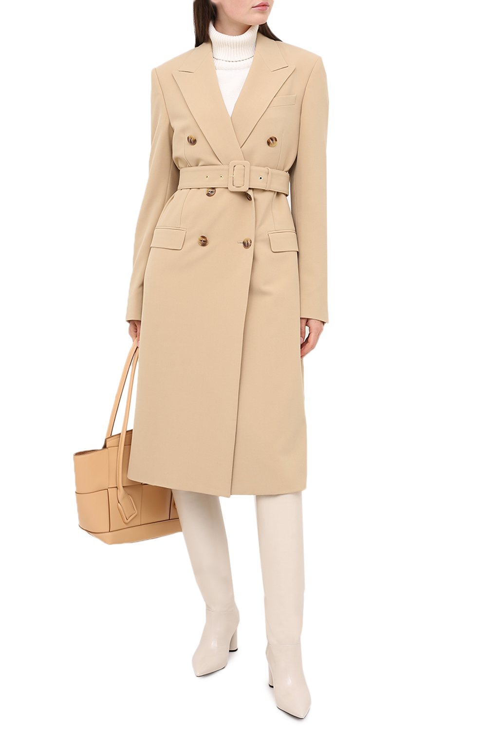 Кожаные сапоги CASADEI белого цвета по цене 124500 руб., арт. 1S034N06018SENS3217, фото 2 Кожаные сапоги CASADEI, арт. 1S034N06018SENS3217, фото 2