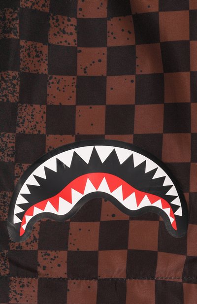Плавки-шорты SPRAYGROUND, арт. SPY1469BLK/SPRAY SHARK IN PARIS BR0WN SWIM TRUNKS, фото 3