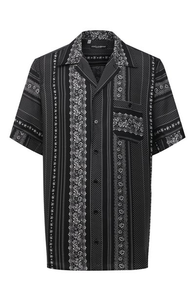 Шелковая рубашка DOLCE & GABBANA, арт. G5FX9T/IS1HD, фото 1