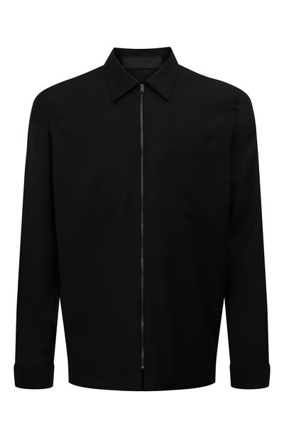 Мужская шерстяная рубашка PRADA, арт. SC614-11AD-F0002-221