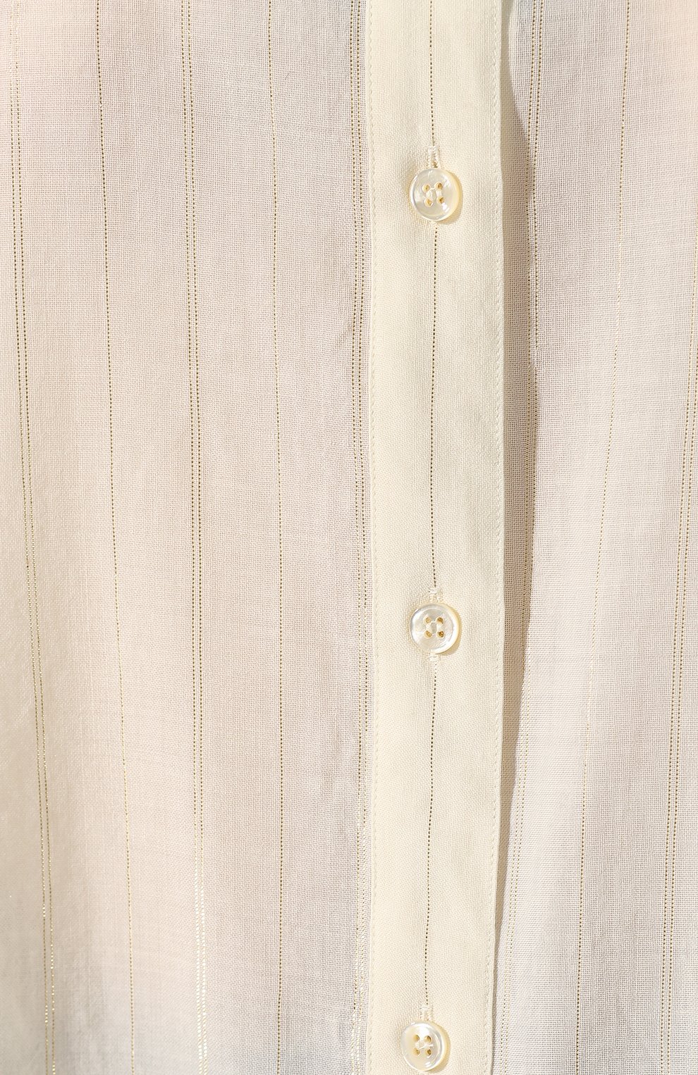 Шерстяная рубашка SAINT LAURENT белого цвета по цене 108000 руб., арт. 607547/Y3A79, фото 5 Шерстяная рубашка SAINT LAURENT, арт. 607547/Y3A79, фото 5