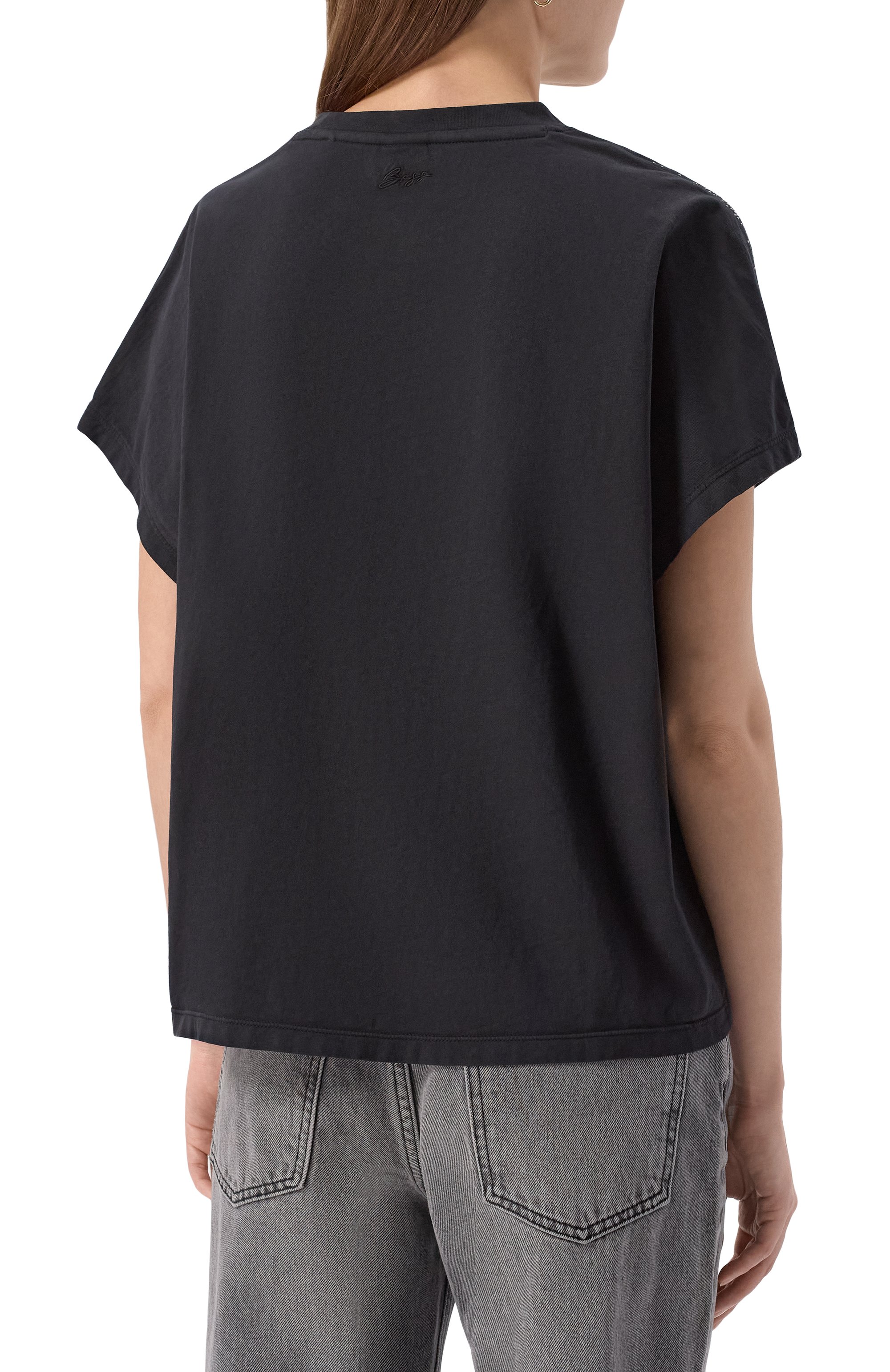 Хлопковая футболка BOSS ORANGE, арт. 50547797, фото 4