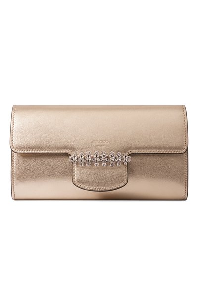 Женский клатч bing JIMMY CHOO, арт. BING WALLET/CHAIN/AZJ