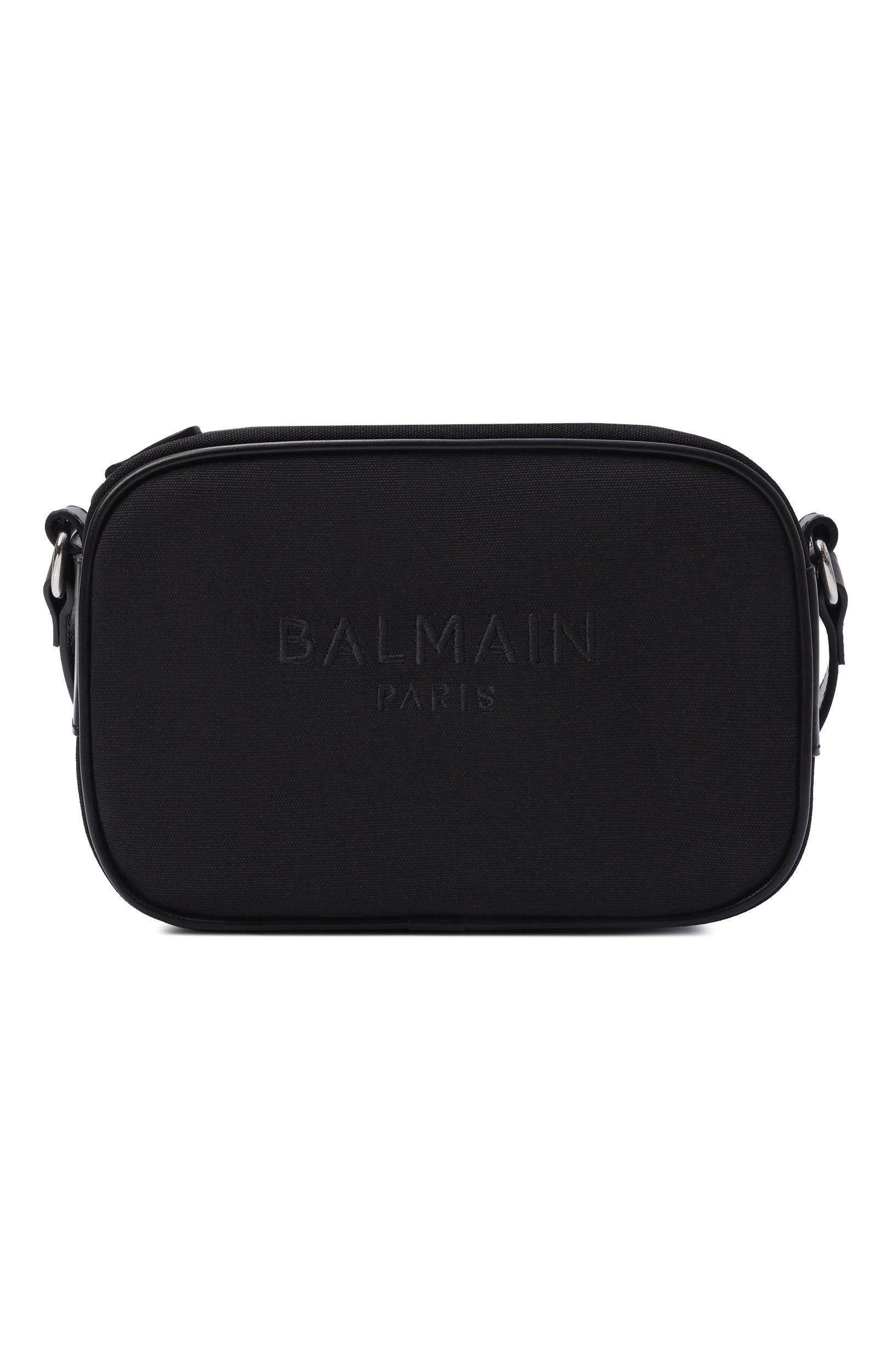Сумка BALMAIN черного цвета по цене 42650 руб., арт. BZ0B38, фото 1 Сумка BALMAIN, арт. BZ0B38, фото 1