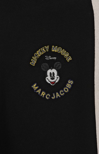 Джоггеры из вискозы MARC JACOBS (THE) черно-белого цвета по цене 19050 руб., арт. W60650, фото 3 Джоггеры из вискозы MARC JACOBS (THE), арт. W60650, фото 3