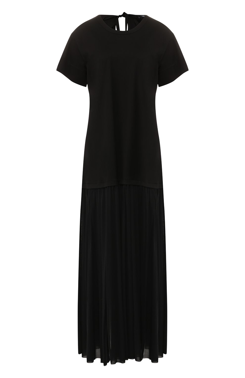Хлопковое платье JIL SANDER NAVY, арт. JNWM5012C/JM2485A, фото 1