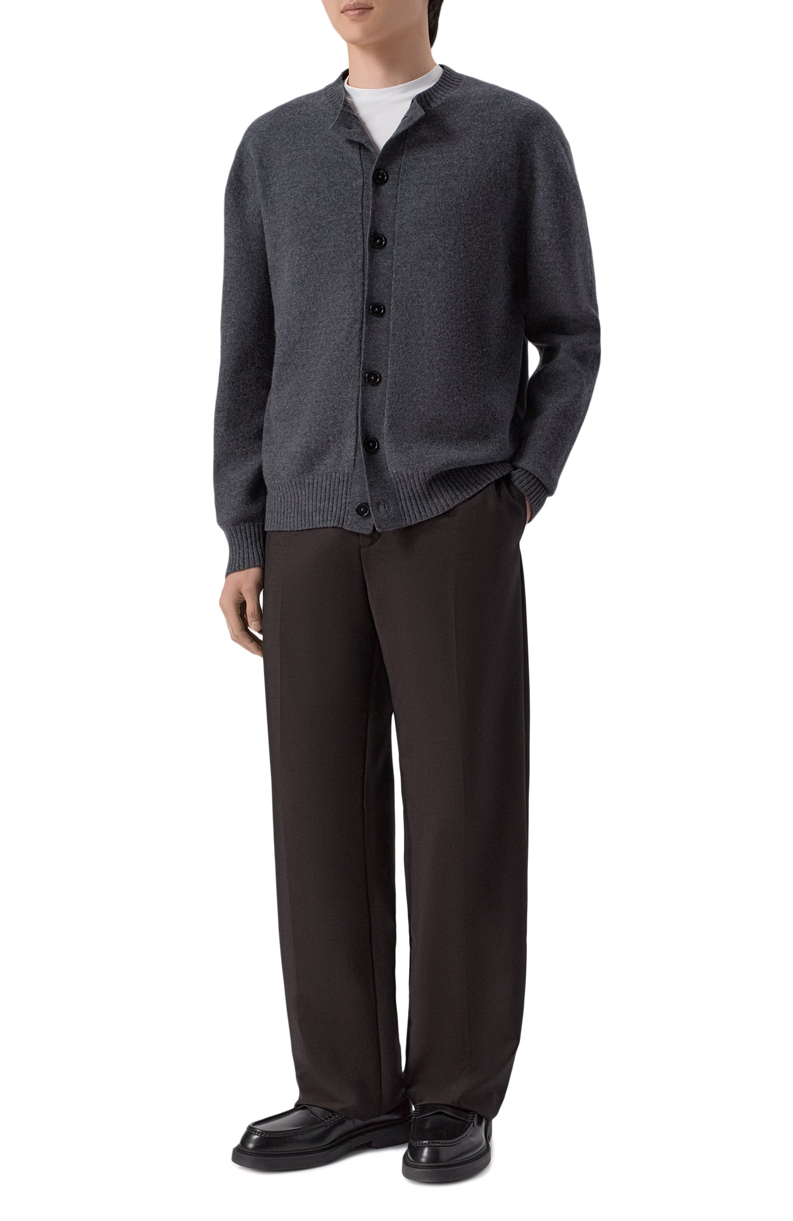 Шерстяной кардиган JIL SANDER, арт. J22HP0069/J14603, фото 2