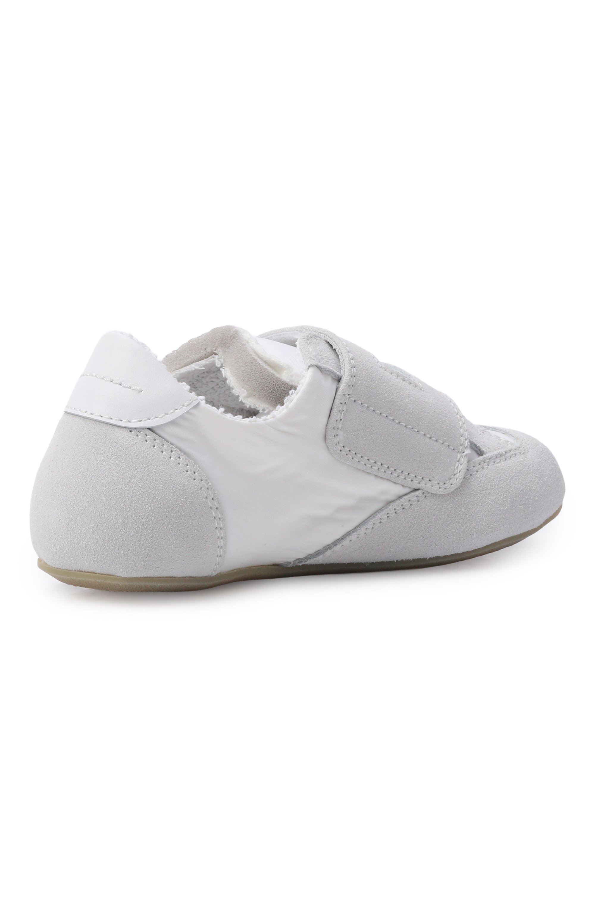 Комбинированные кеды MM6 светло-серого цвета по цене 29050 руб., арт. 82408/VAR1_001, фото 3 Комбинированные кеды MM6, арт. 82408/VAR1_001, фото 3