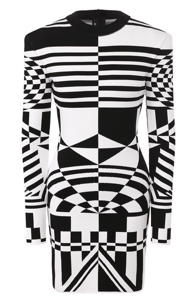 Женское платье из вискозы BALMAIN, арт. TF06231/K079