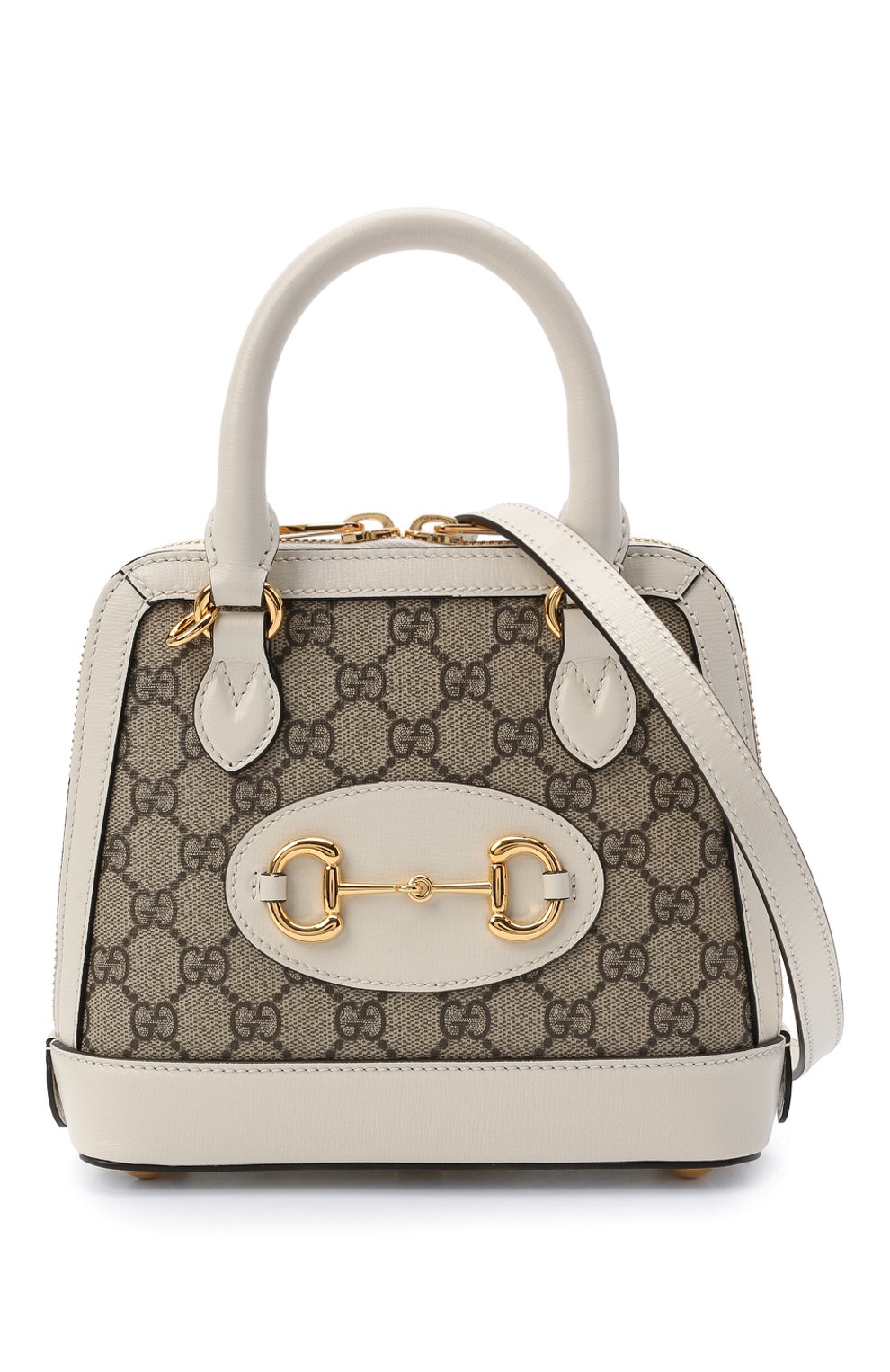 Сумка gg 1955 horsebit GUCCI белого цвета по цене 257760 руб., арт. 640716/92TCG, фото 6 Сумка gg 1955 horsebit GUCCI, арт. 640716/92TCG, фото 6