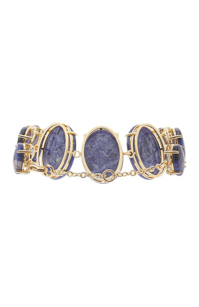 Браслет CRYSTALLINE JEWELLERY синего цвета по цене 22000 руб., арт. B492S, фото 3 Браслет CRYSTALLINE JEWELLERY, арт. B492S, фото 3