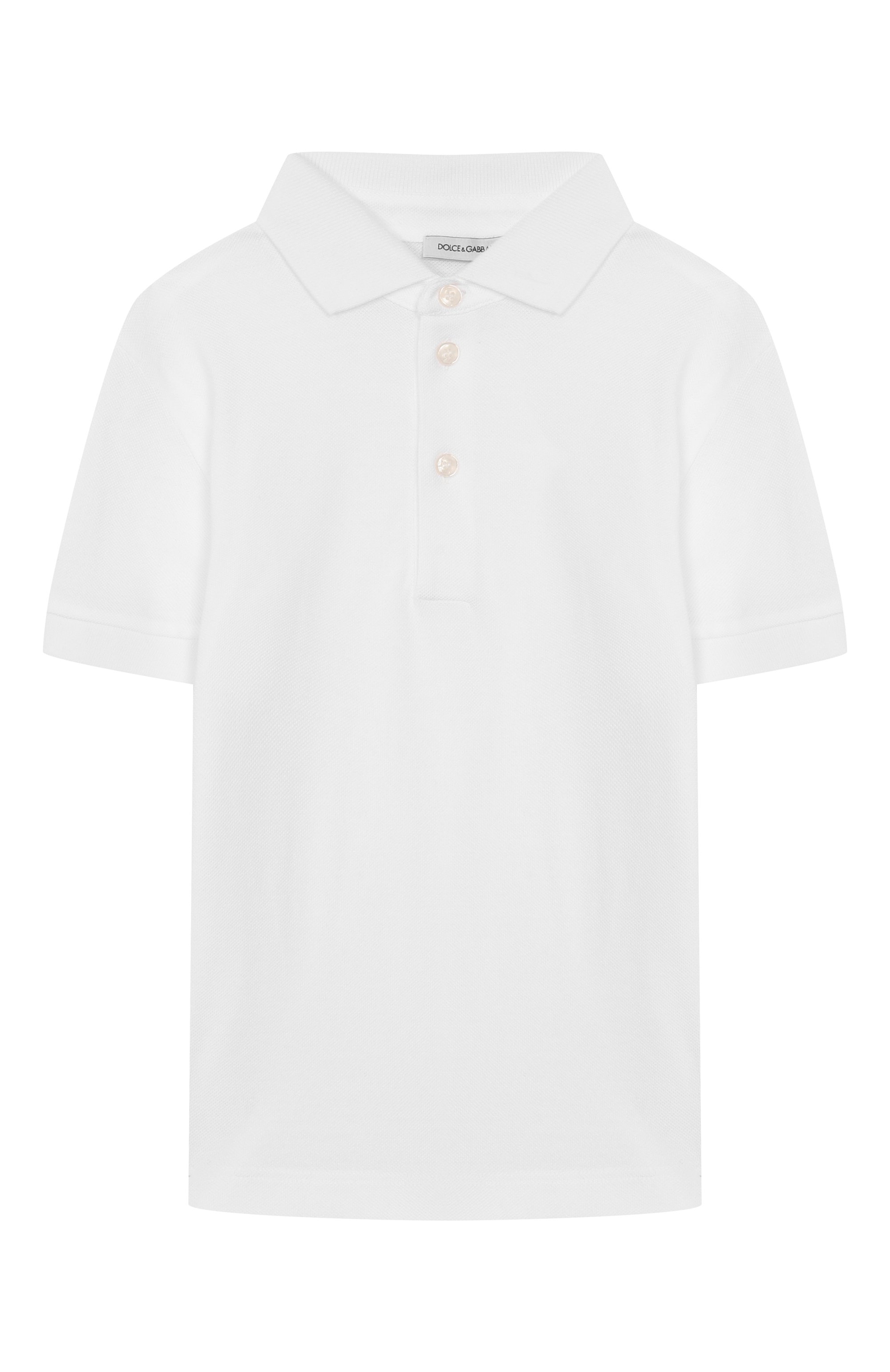 Хлопковое поло DOLCE & GABBANA, арт. L4JTCE/G7PLG/2-6, фото 1