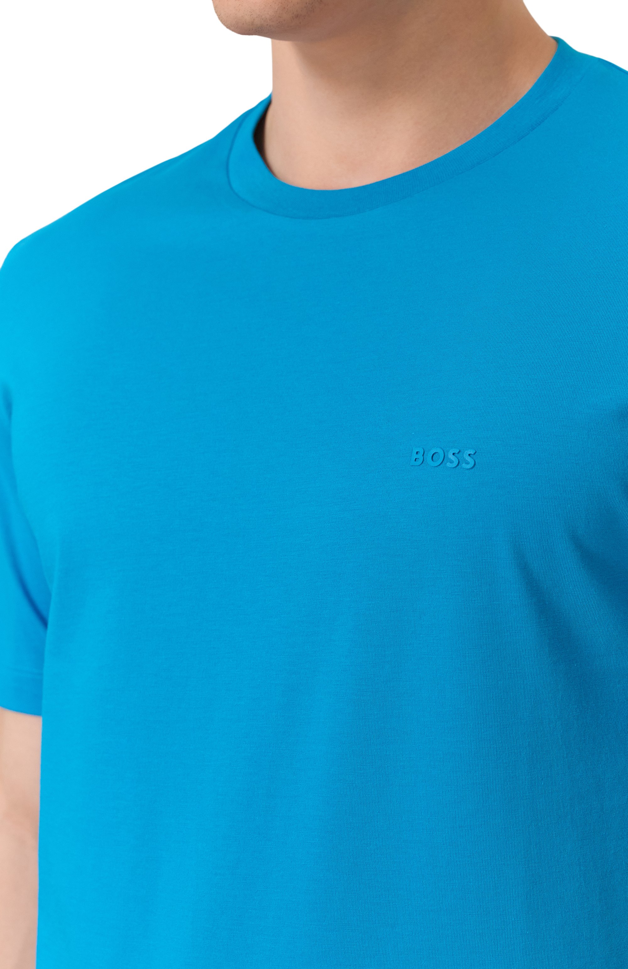 Хлопковая футболка BOSS, арт. 50468347, фото 5