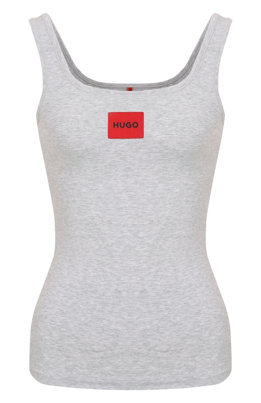 Хлопковая майка HUGO 50469665 Серый 50469665