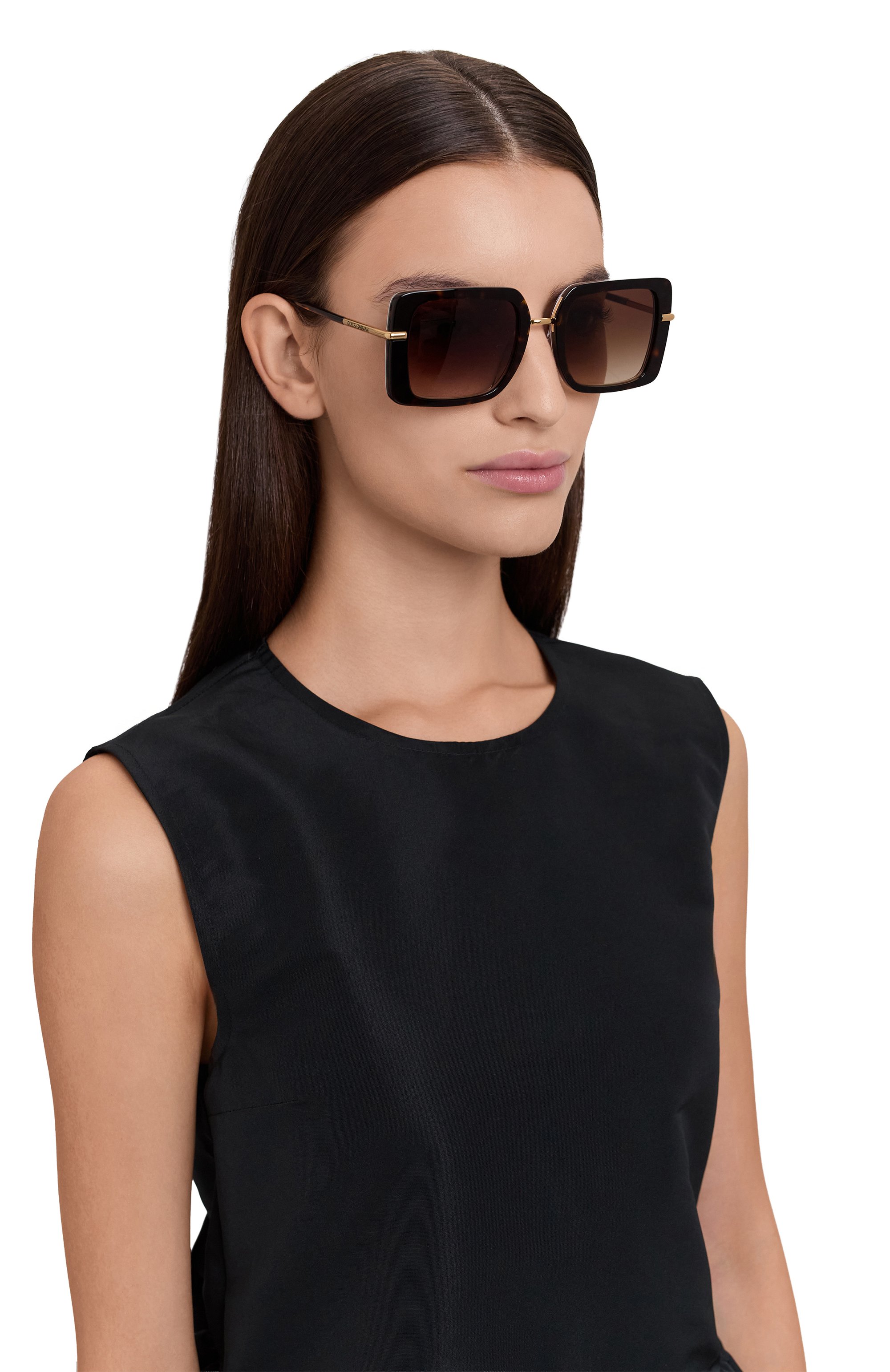 Солнцезащитные очки DOLCE & GABBANA коричневого цвета по цене 36100 руб., арт. 4491-321713, фото 2 Солнцезащитные очки DOLCE & GABBANA, арт. 4491-321713, фото 2