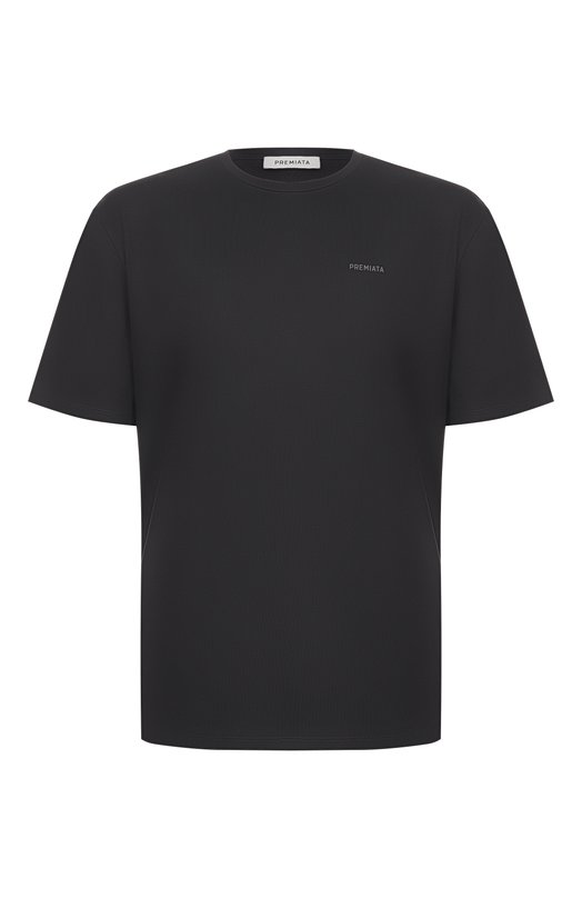 Хлопковая футболка Premiata PA1048 Чёрный PA1048