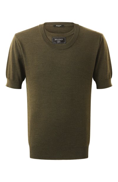 Мужской шерстяной джемпер BALMAIN, арт. EH1AL027/KH92