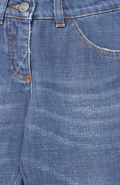 Джинсы прямого кроя с вышивкой FENDI, арт. JFF061/ST1/6A-8A, фото 3