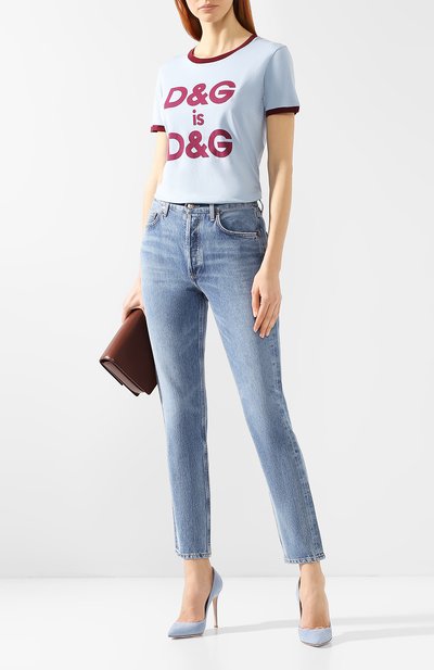 Хлопковая футболка DOLCE & GABBANA, арт. F8H32Z/G7RDG, фото 2