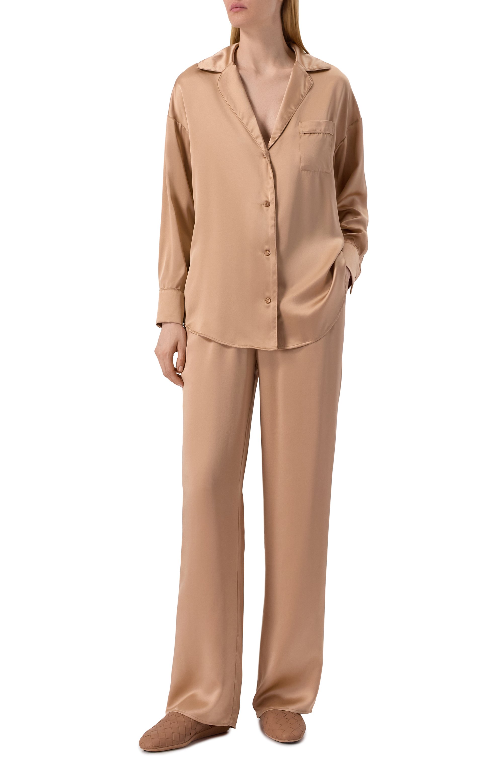 Шелковые брюки LIVY, арт. 655096516, фото 2