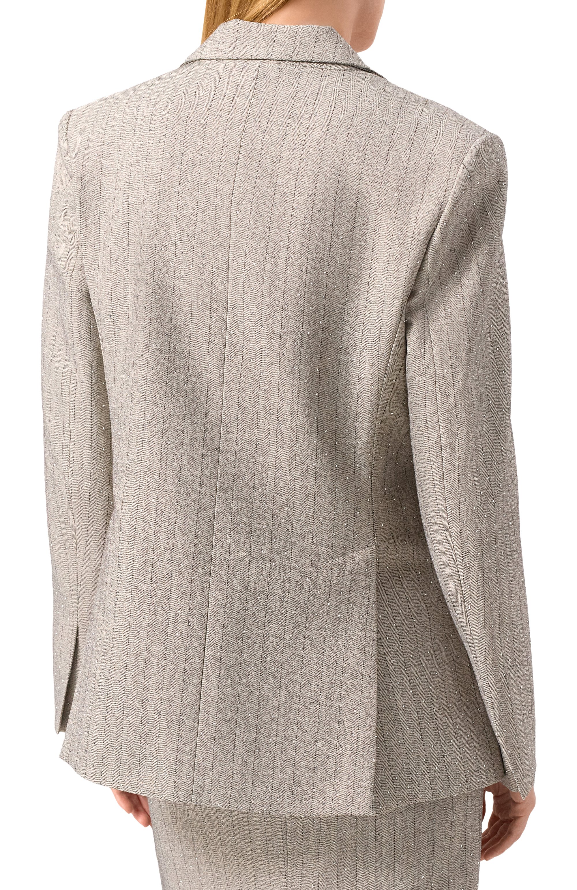 Жакет с отделкой стразами FORTE DEI MARMI COUTURE, арт. 24WF3407, фото 4