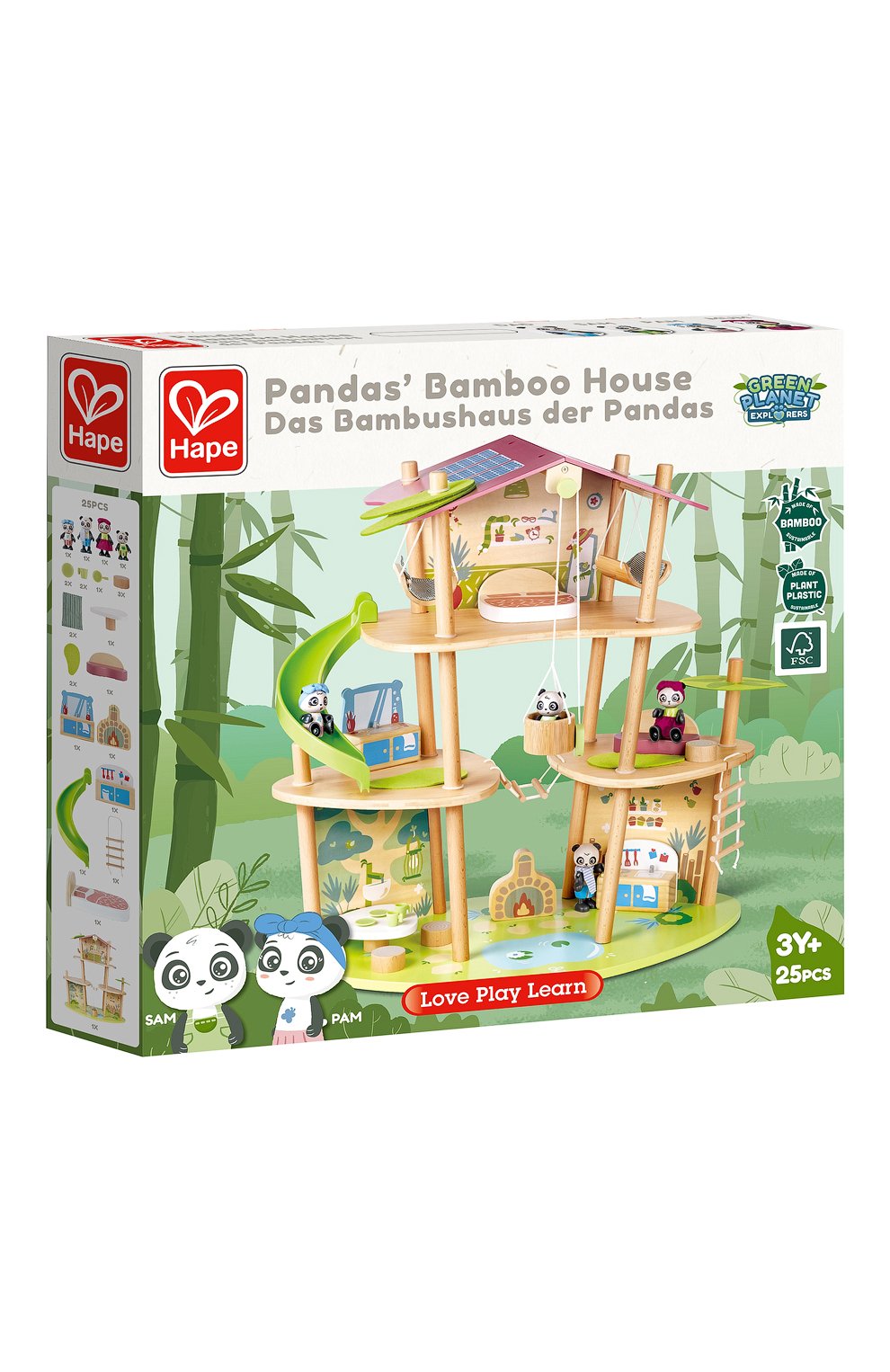 Игрушка бамбуковый дом HAPE, арт. E3413_HP, фото 6