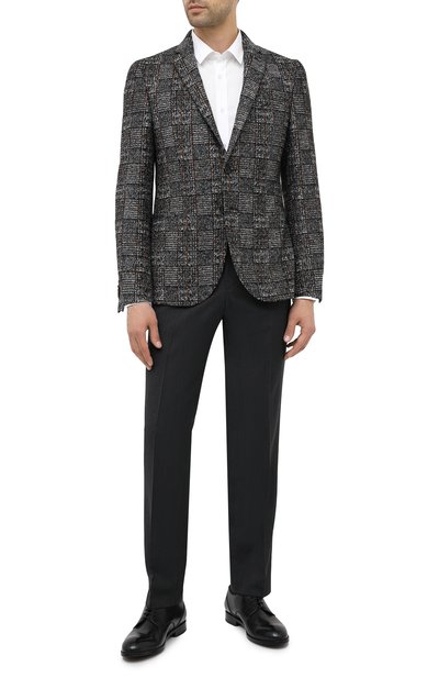 Шерстяные брюки BOSS, арт. 50438783, фото 2