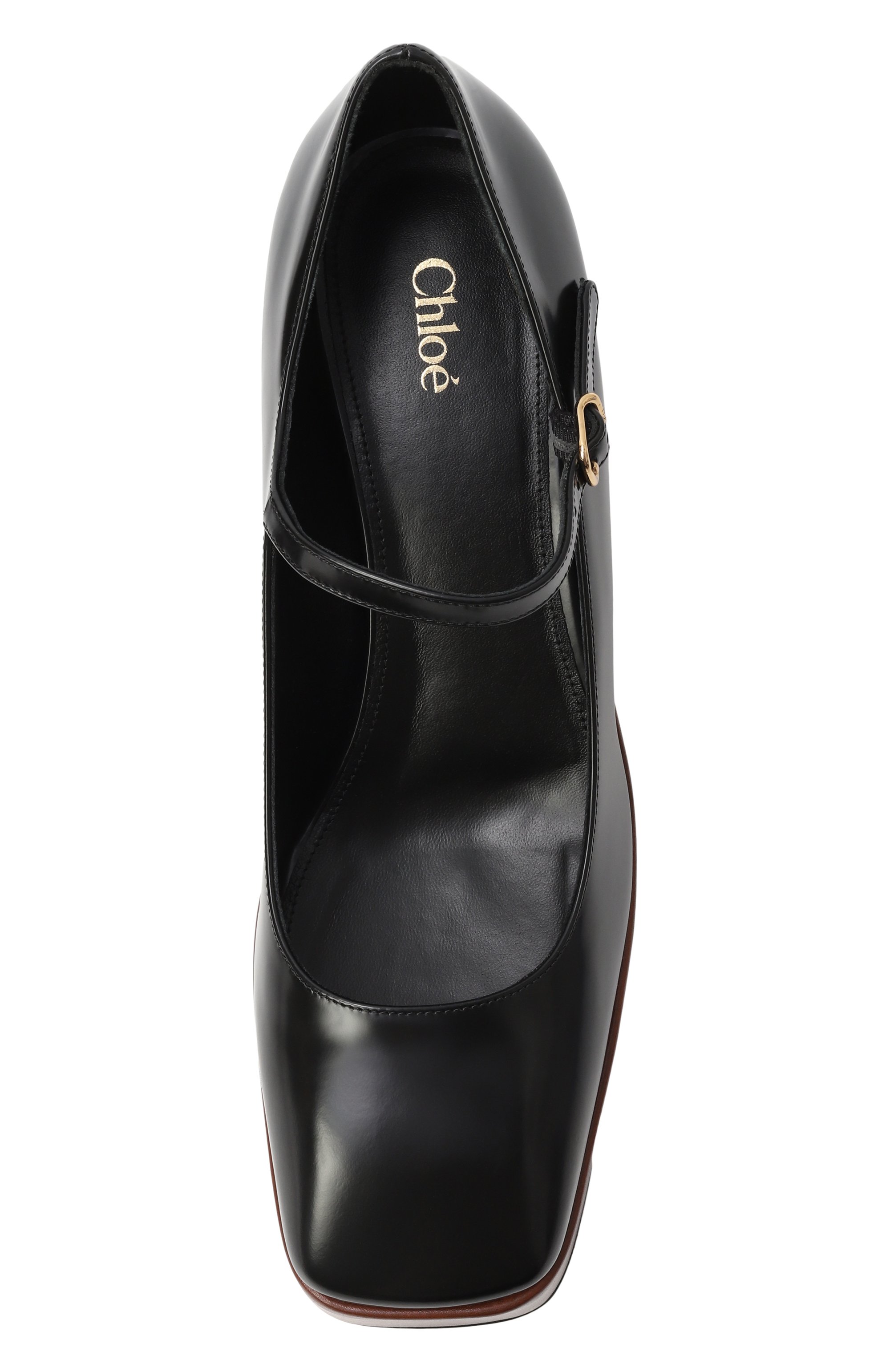 Кожаные туфли janis CHLOÉ, арт. CHC25A11B0L, фото 6