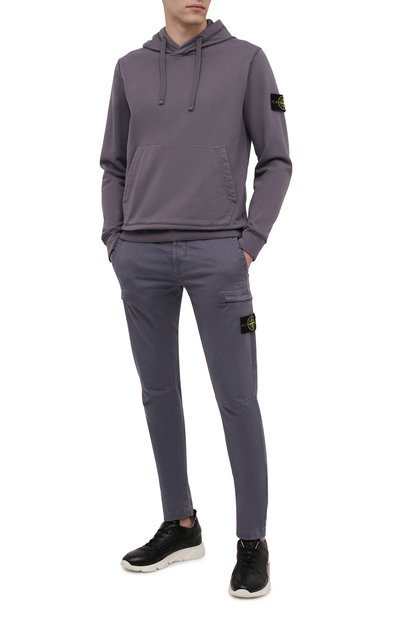 Хлопковое худи STONE ISLAND, арт. 741564151, фото 2