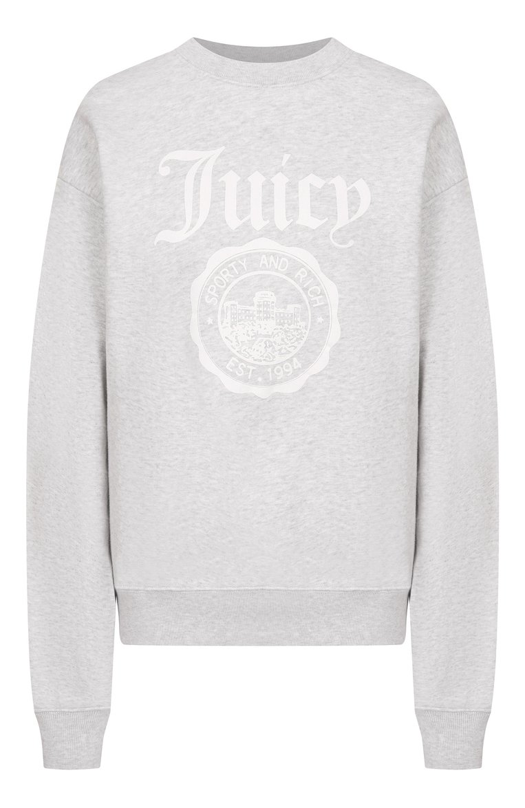 Хлопковый свитшот Sporty & Rich x Juicy Couture