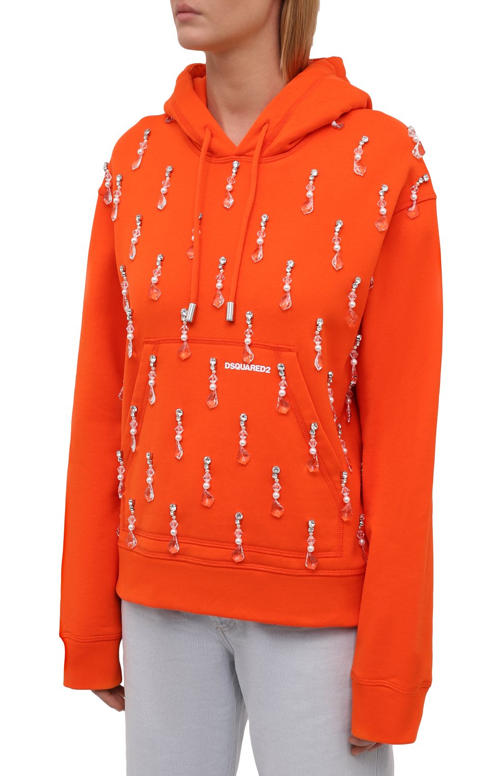 Хлопковое худи DSQUARED2, арт. S72GU0344/S25042, фото 3