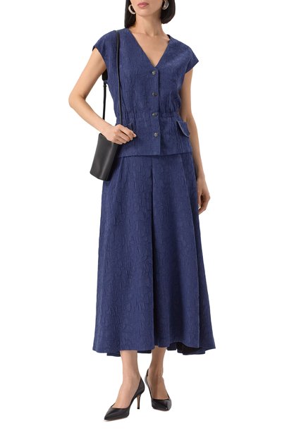 Жилет из вискозы и шелка FREEAGE, арт. WS25.JK107M.7060.499, фото 2